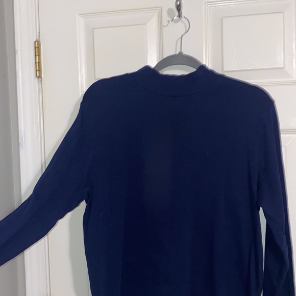 Navy blue turtleneck - Picture 2 of 2